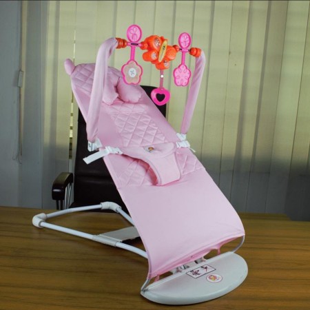 Premium Quality Baby Bouncer With Music (Pink colour )
