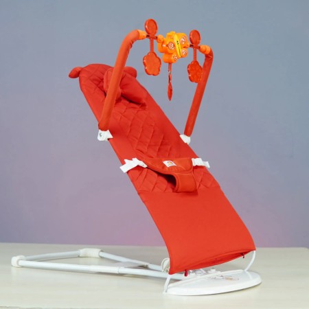 Premium Quality Baby Bouncer With Music (Red colour )