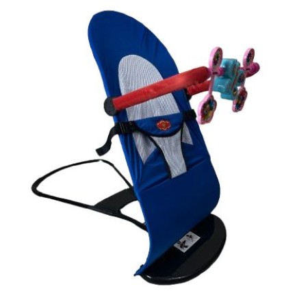 Baby Bouncing Super Chair With Toy (Blue Colour)
