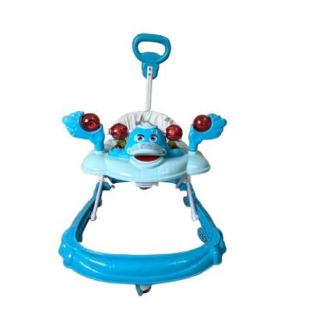 Premium Smile Baby Music Walker ( sky blue )