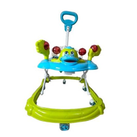 Premium Smile Baby Music Walker (  blue )
